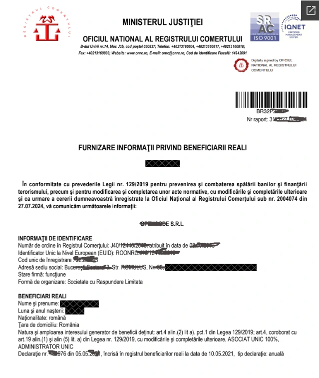 [PDIV002] Extras beneficiar real la zi